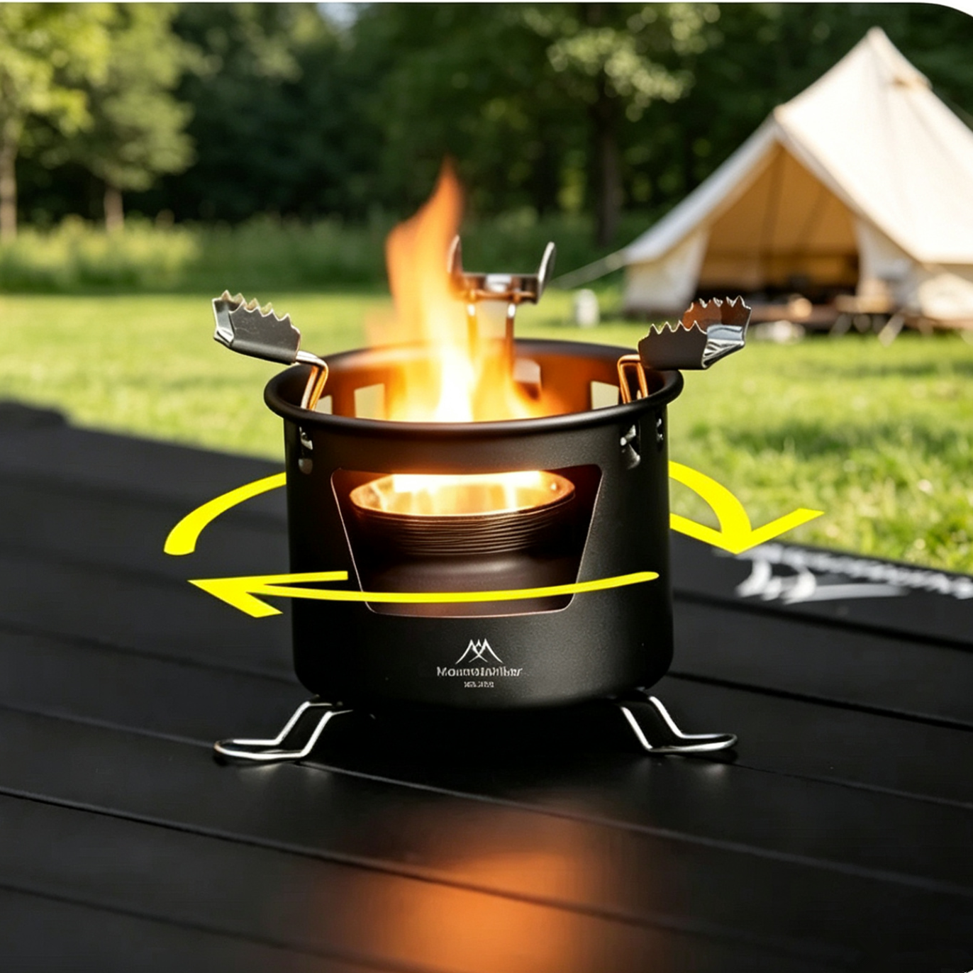 Camping Cooking Alcohol - Походная спиртовая плита Mountainhiker для кемпинга,