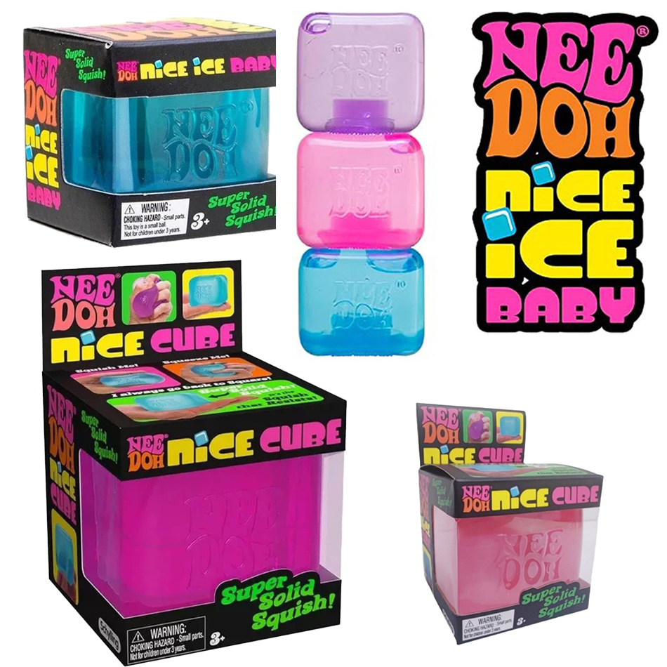 Fire Starter Cube - Сенсорный куб Neeboh Nice Cube: антистресс-игрушка,
