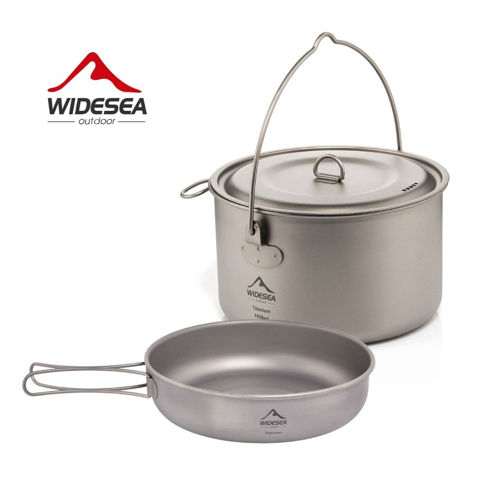 Camping Cooking Roll - Widesea посуда для кемпинга, титановый набор