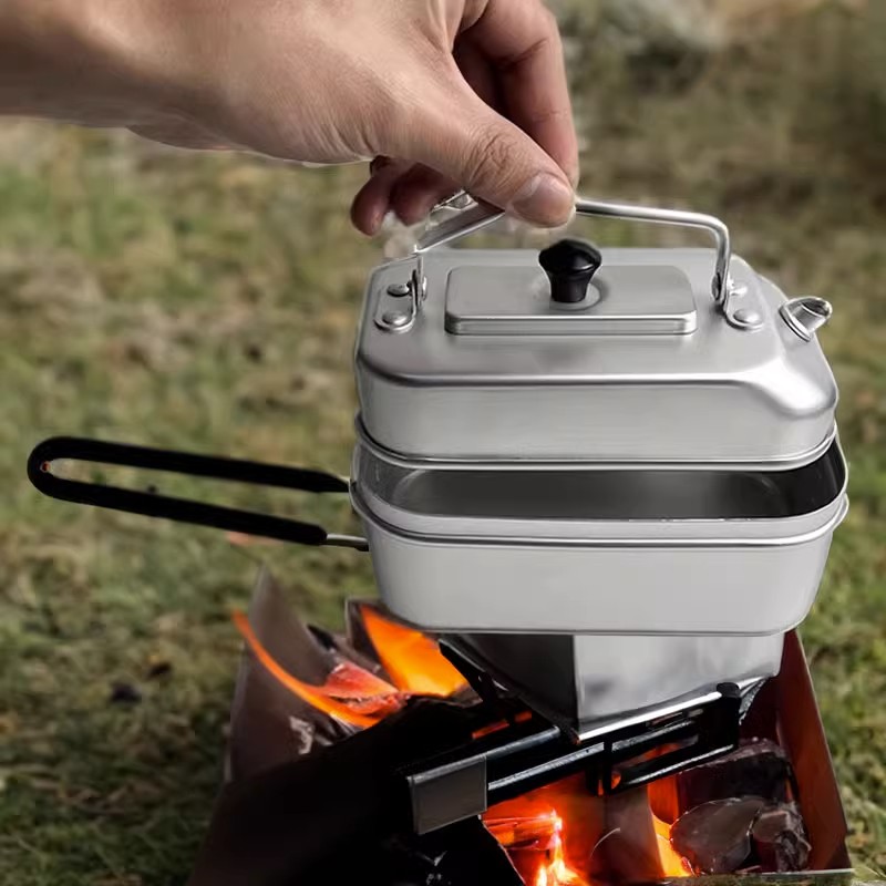 Camping Cooking Roll - Сверхлегкий портативный туристический чайник для пикника,