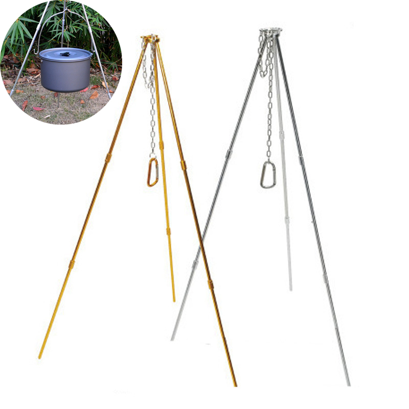 Camping Cooking Pot Tripod - Штатив для кемпинга на открытом воздухе,