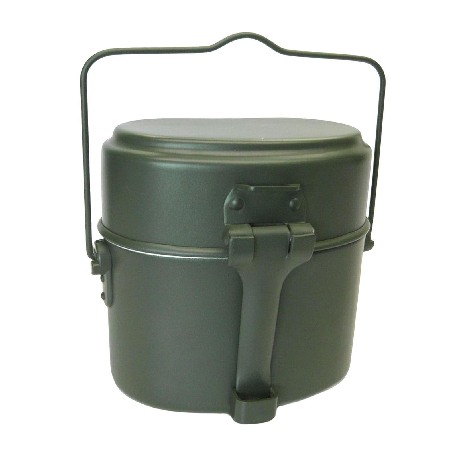 Camping Cooking Kit Box - Набор из 3 предметов: алюминиевые кастрюля