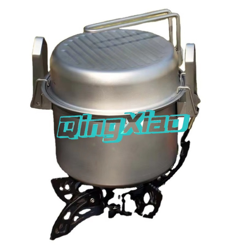 Camping Cooking Portable - Многофункциональная походная посуда из нержавеющей стали