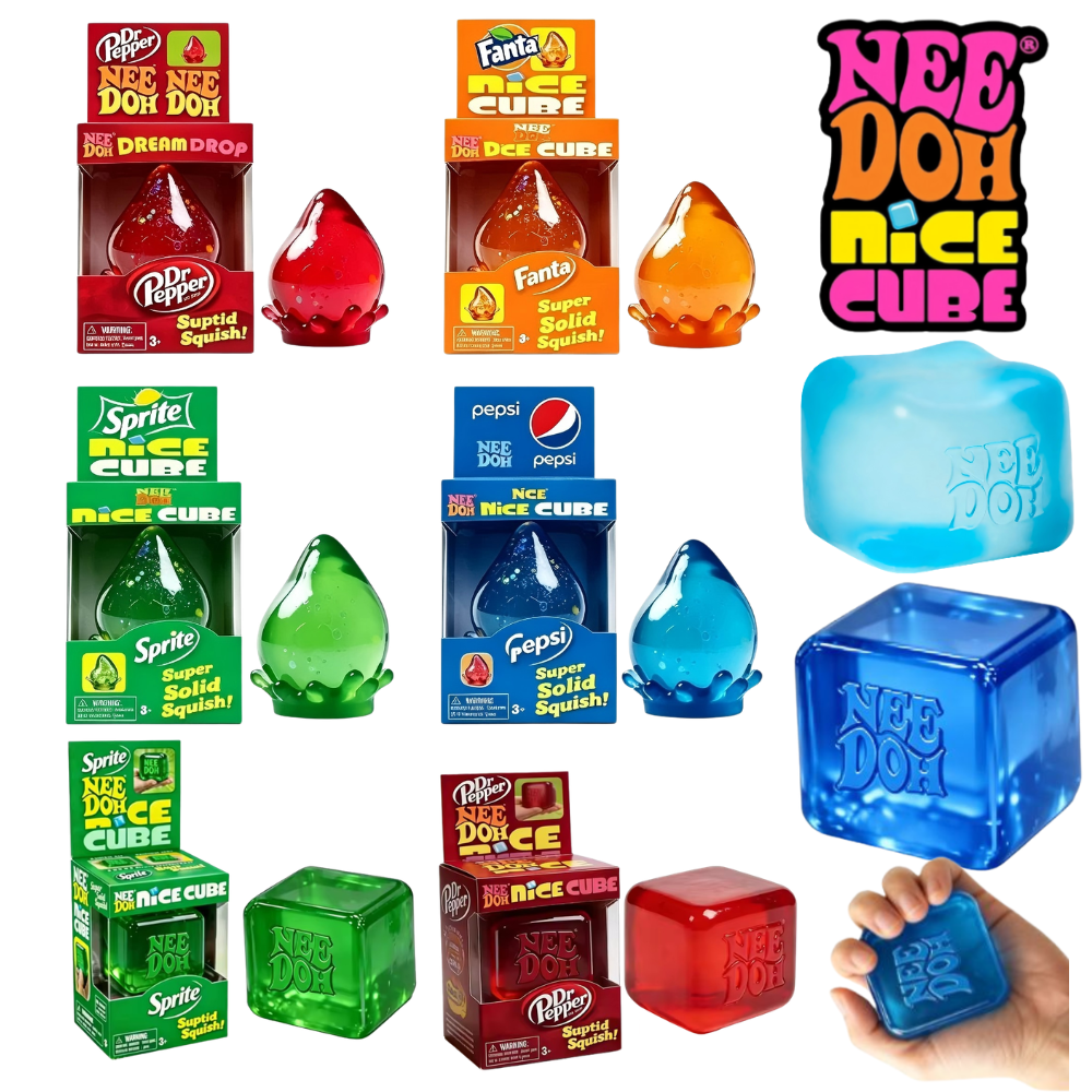 Fire Starter Cube - Новая игрушка-антистресс Needoh Dreamy Water Drop: