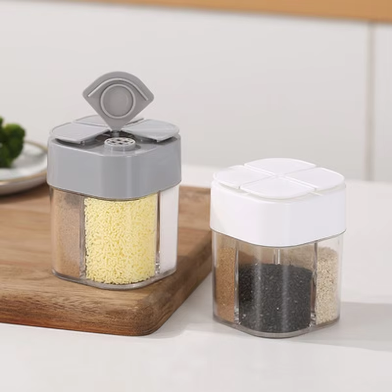 Camping Cooking Kit Box - Набор из 4 пластиковых контейнеров для