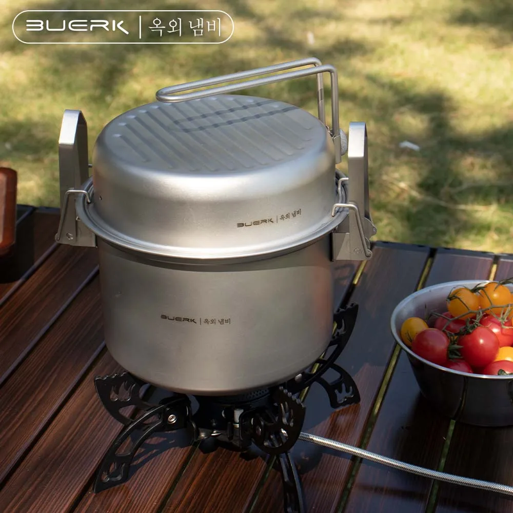 Camping Cooking Pot Stainless Steel - Многофункциональная кастрюля для приготовления на пару