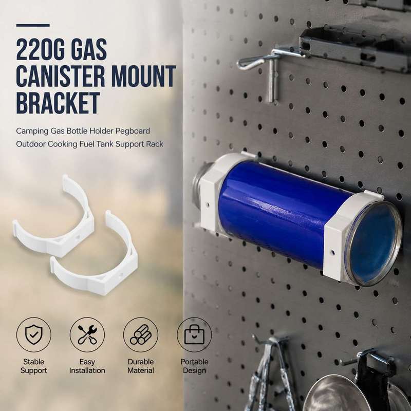 Camping Cooking Gas Canister - Кронштейн для газового баллона 220 г,