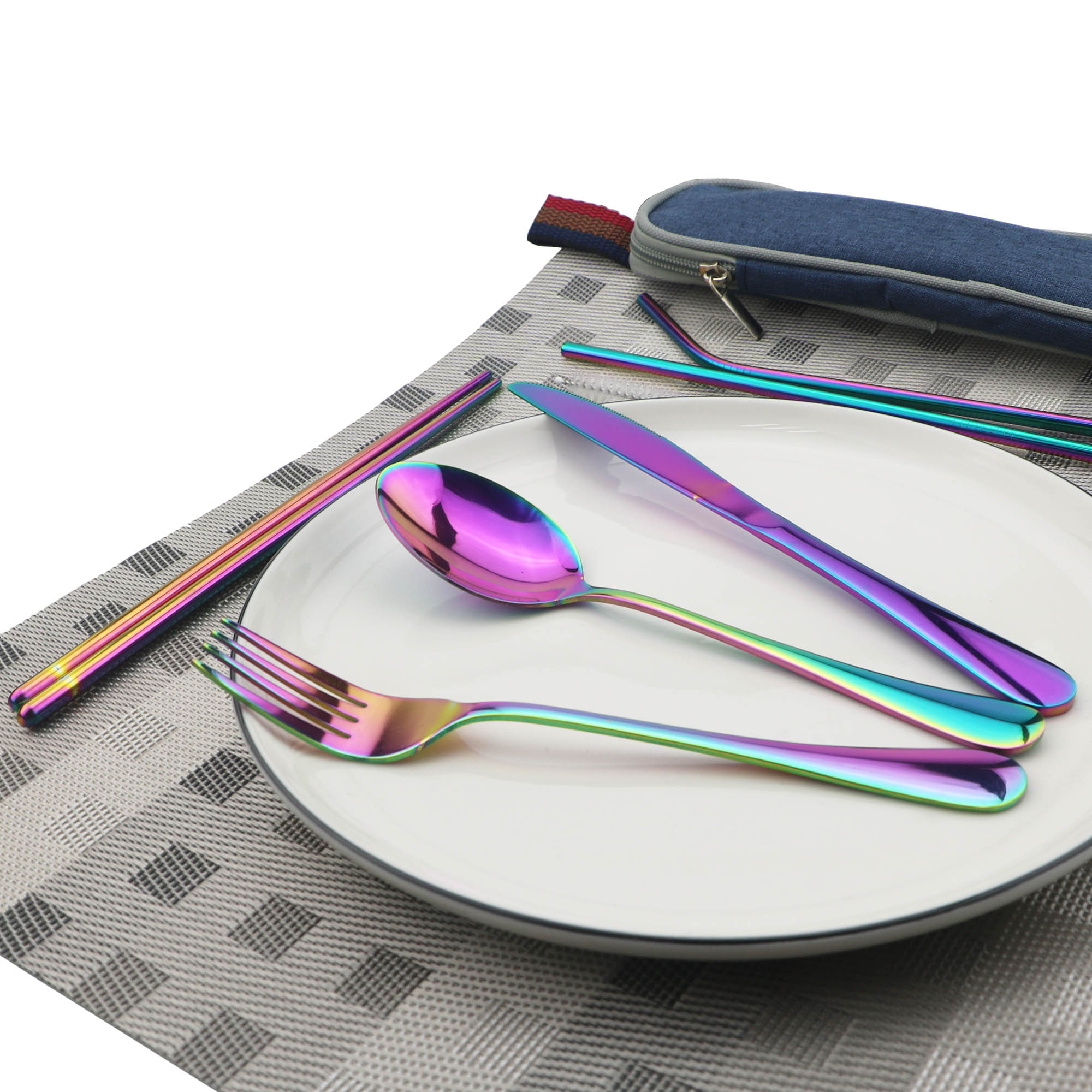 Столовые приборы из нержавеюще – обзор и цена Camping Cooking And Cutlery Set