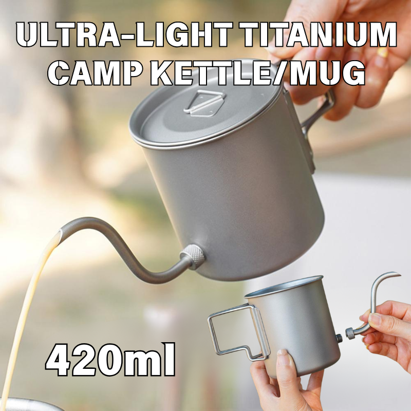 Легкая титановая кофеварка на  – обзор и цена Camping Cooking Lightweight