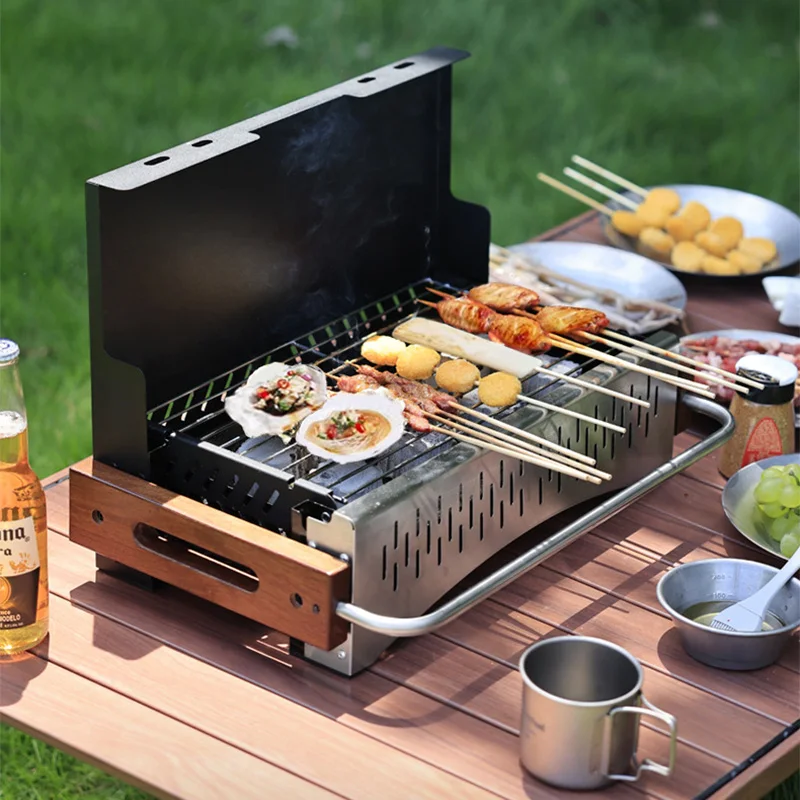 Легкий складной угольный гриль – обзор и цена Camping Cooking Requirements