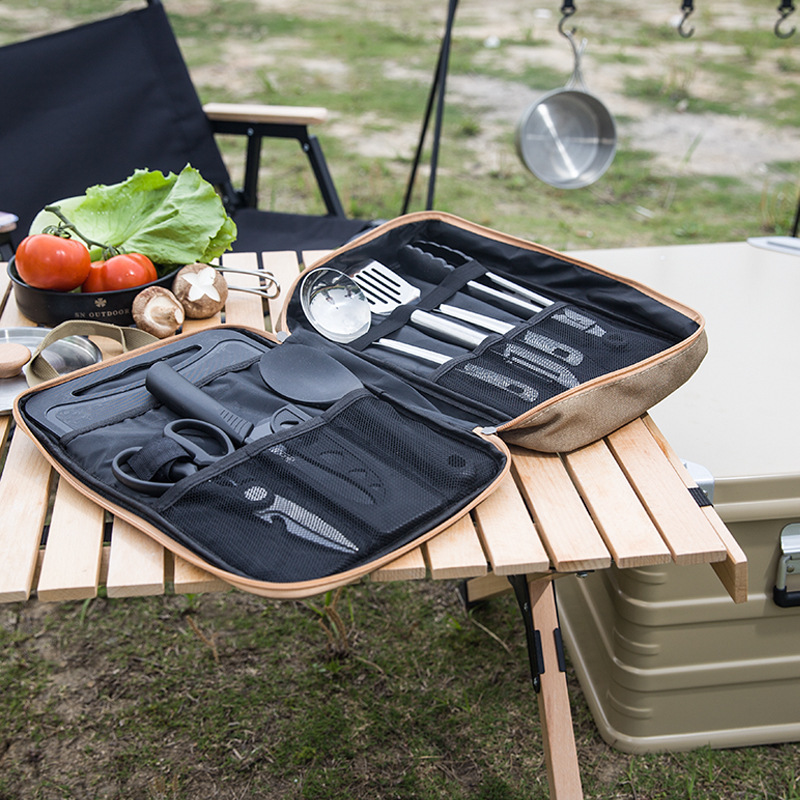 Набор походной кухонной утвари – обзор и цена Camping Cooking Roll