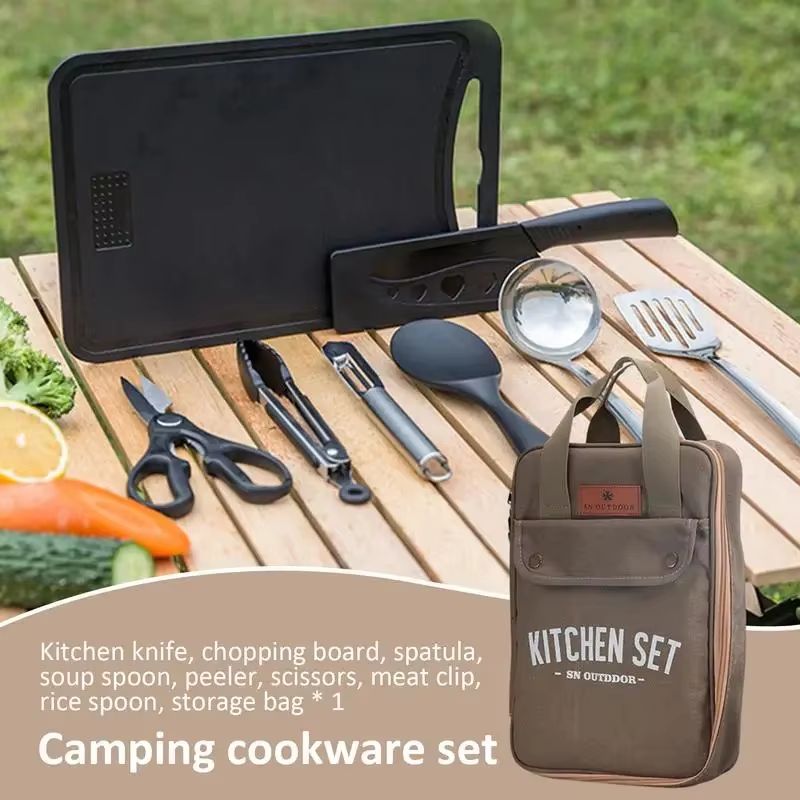 Набор походной кухонной утвари – обзор и цена Camping Cooking Roll