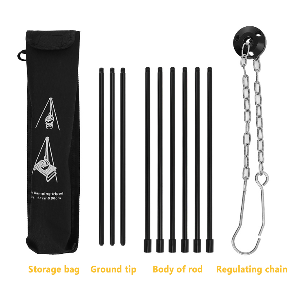 Штатив для кемпинга, костра, п – обзор и цена Camping Cooking Pot Tripod