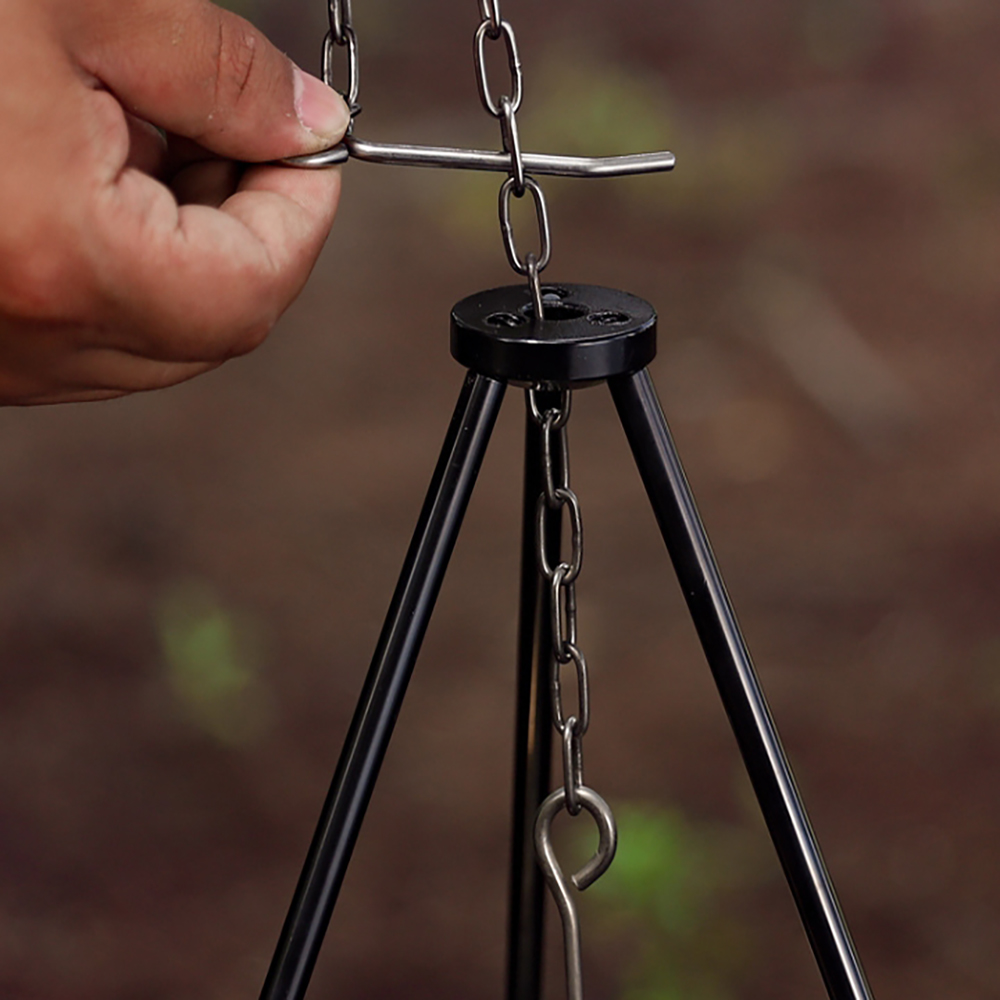 Штатив для кемпинга, костра, п – обзор и цена Camping Cooking Pot Tripod