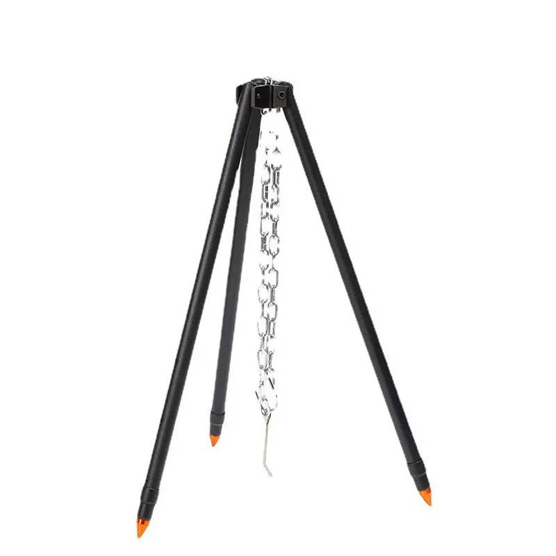 1 шт. уличный Трипод для костр – обзор и цена Camping Cooking Pot Tripod