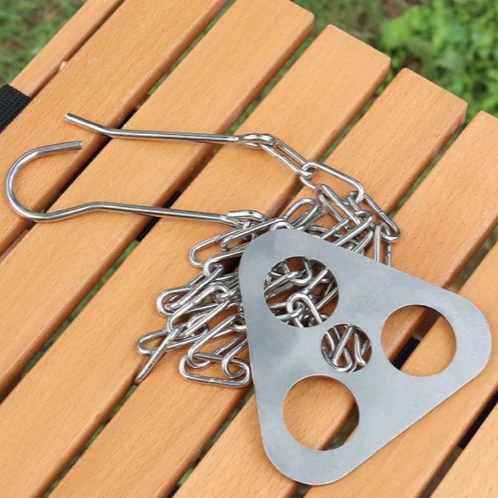 Портативный регулируемый много – обзор и цена Camping Cooking Pot Tripod