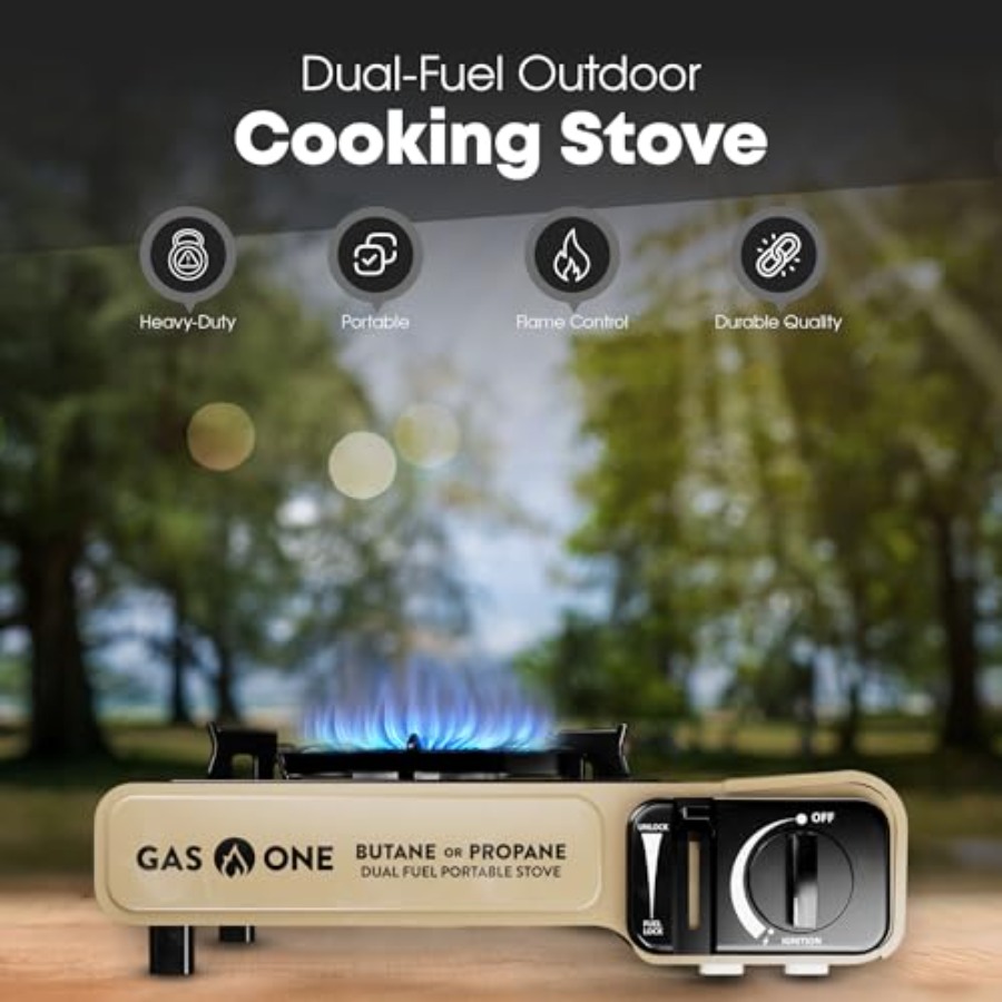 Газовая плита GasOne GS-3400P- – обзор и цена Camping Cooking Flat Top
