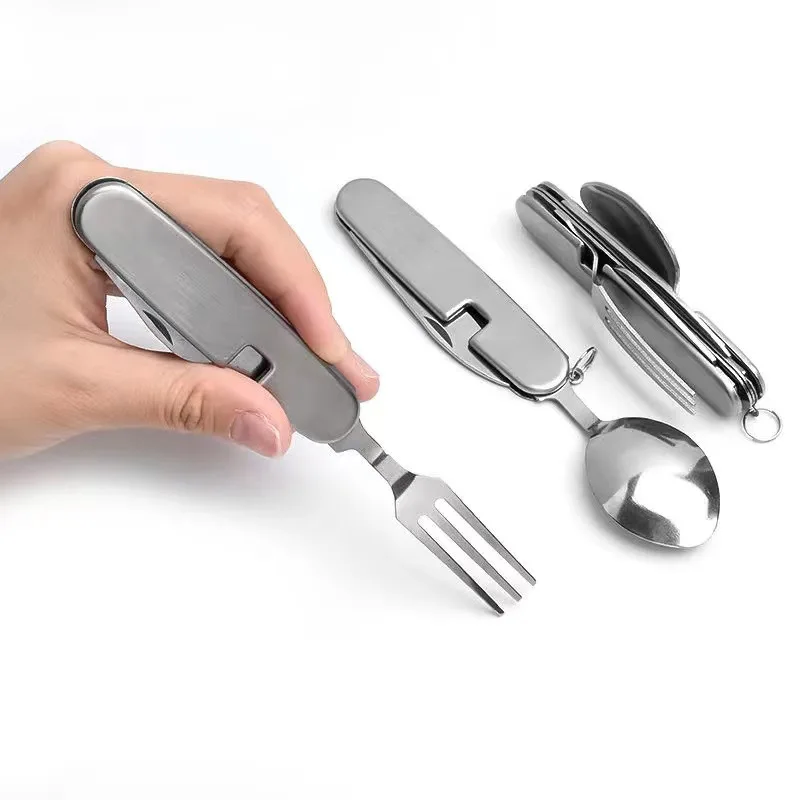 Набор посуды для кемпинга, скл – обзор и цена Camping Cooking And Cutlery Set