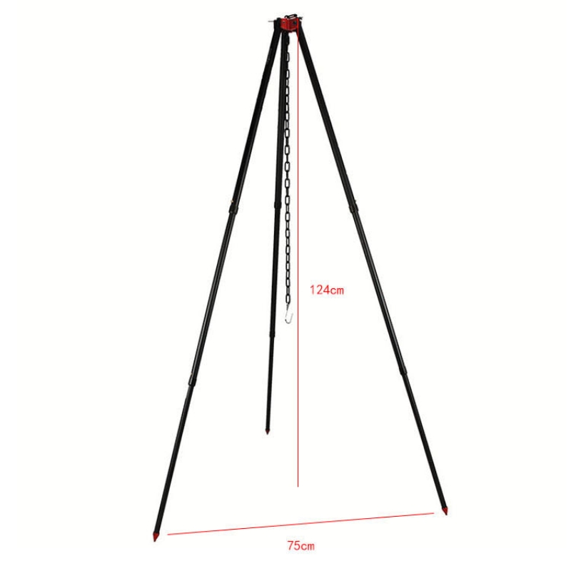 Большой штатив для костра на о – обзор и цена Camping Cooking Pot Tripod