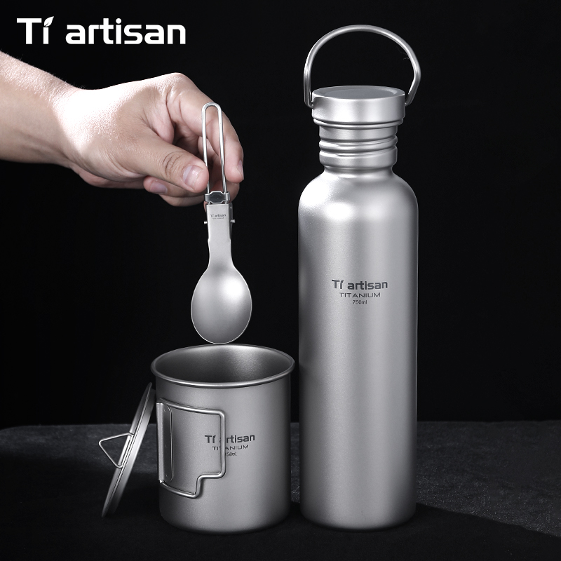 Набор титановой посуды Tiartis – обзор и цена Camping Cooking Mesh
