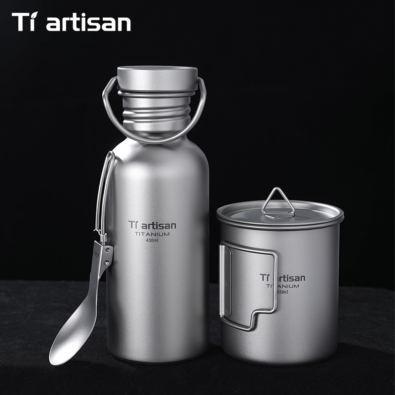 Набор титановой посуды Tiartis – обзор и цена Camping Cooking Mesh