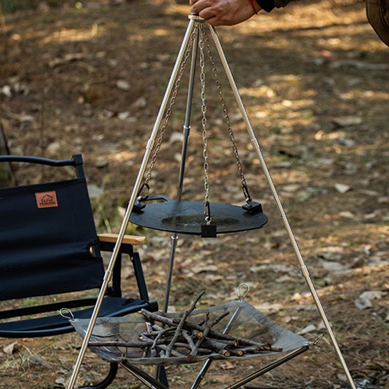 Алюминиевый штатив для кемпинг – обзор и цена Camping Cooking Pot Tripod