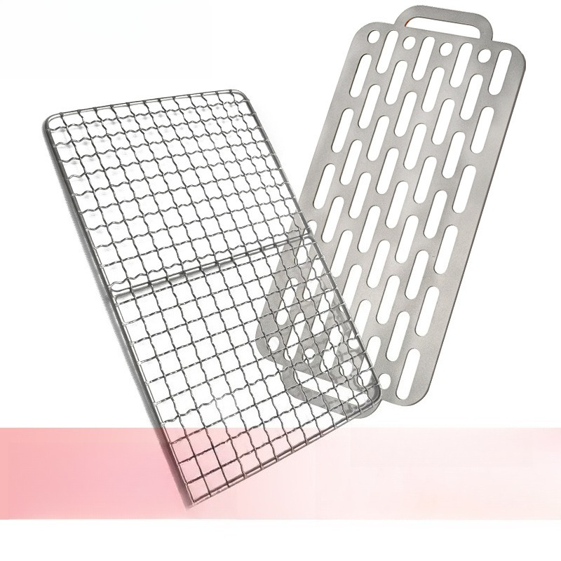 Сетка для гриля из чистого тит – обзор и цена Camping Cooking Mesh