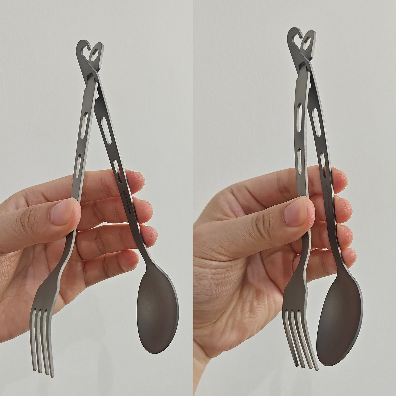 Набор титановых ножей-вилок и  – обзор и цена Camping Cooking And Cutlery Set