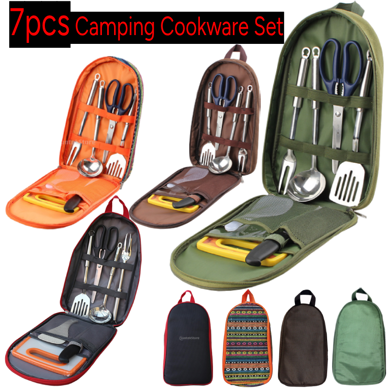 Набор кухонной утвари для кемп – обзор и цена Camping Cooking Pack