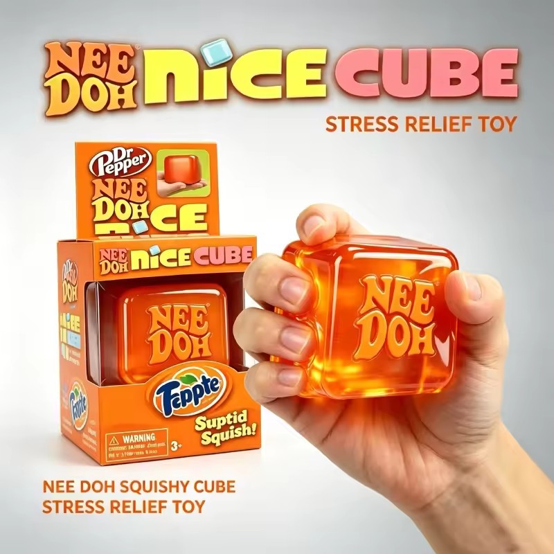 Мягкая игрушка-антистресс Schy – обзор и цена Fire Starter Cube