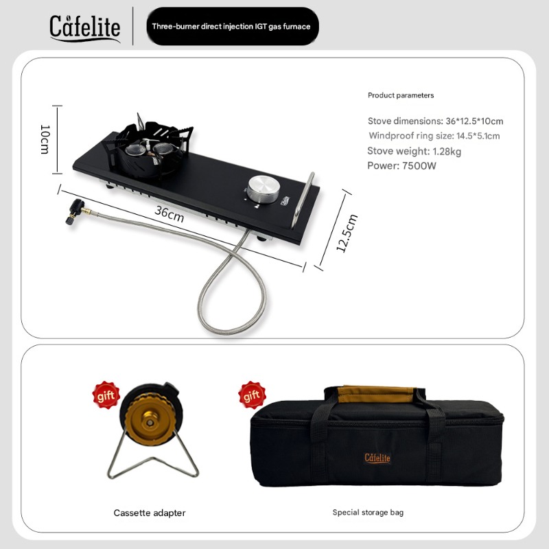 Портативная газовая плита Mini – обзор и цена Camping Cooking Table With Windshield