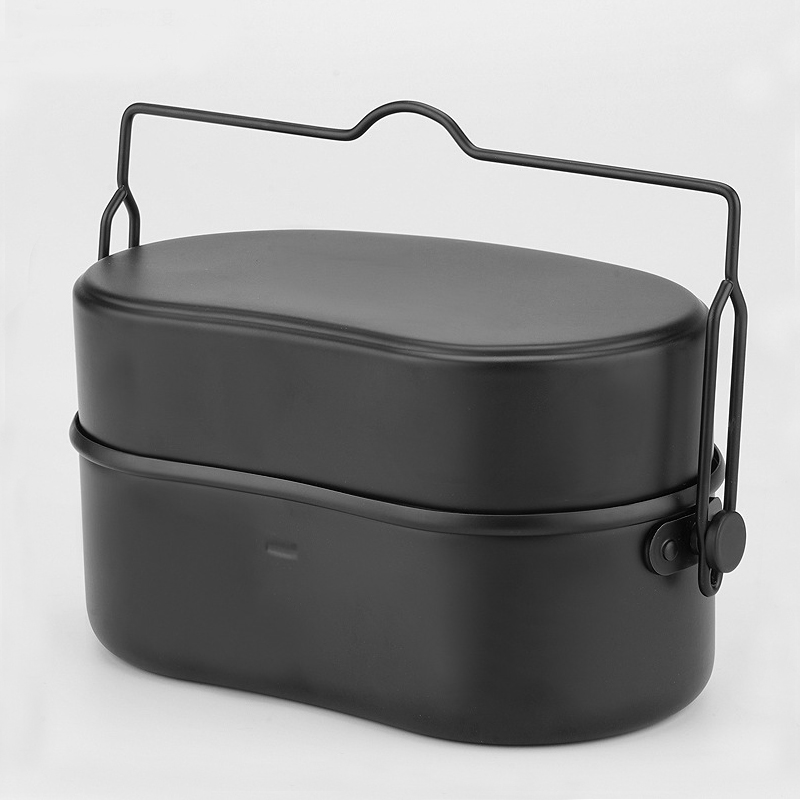 Алюминиевый ланч-бокс, посуда, – обзор и цена Camping Cooking Kit Box