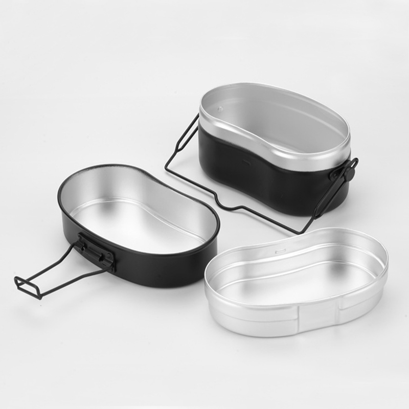 Алюминиевый ланч-бокс, посуда, – обзор и цена Camping Cooking Kit Box