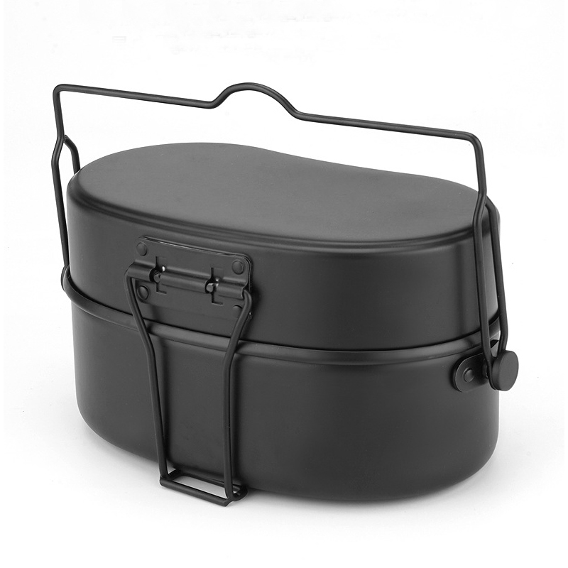 Алюминиевый ланч-бокс, посуда, – обзор и цена Camping Cooking Kit Box