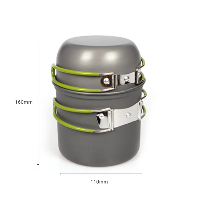Ультралегкий набор походной по – обзор и цена Camping Cooking Mess Kit