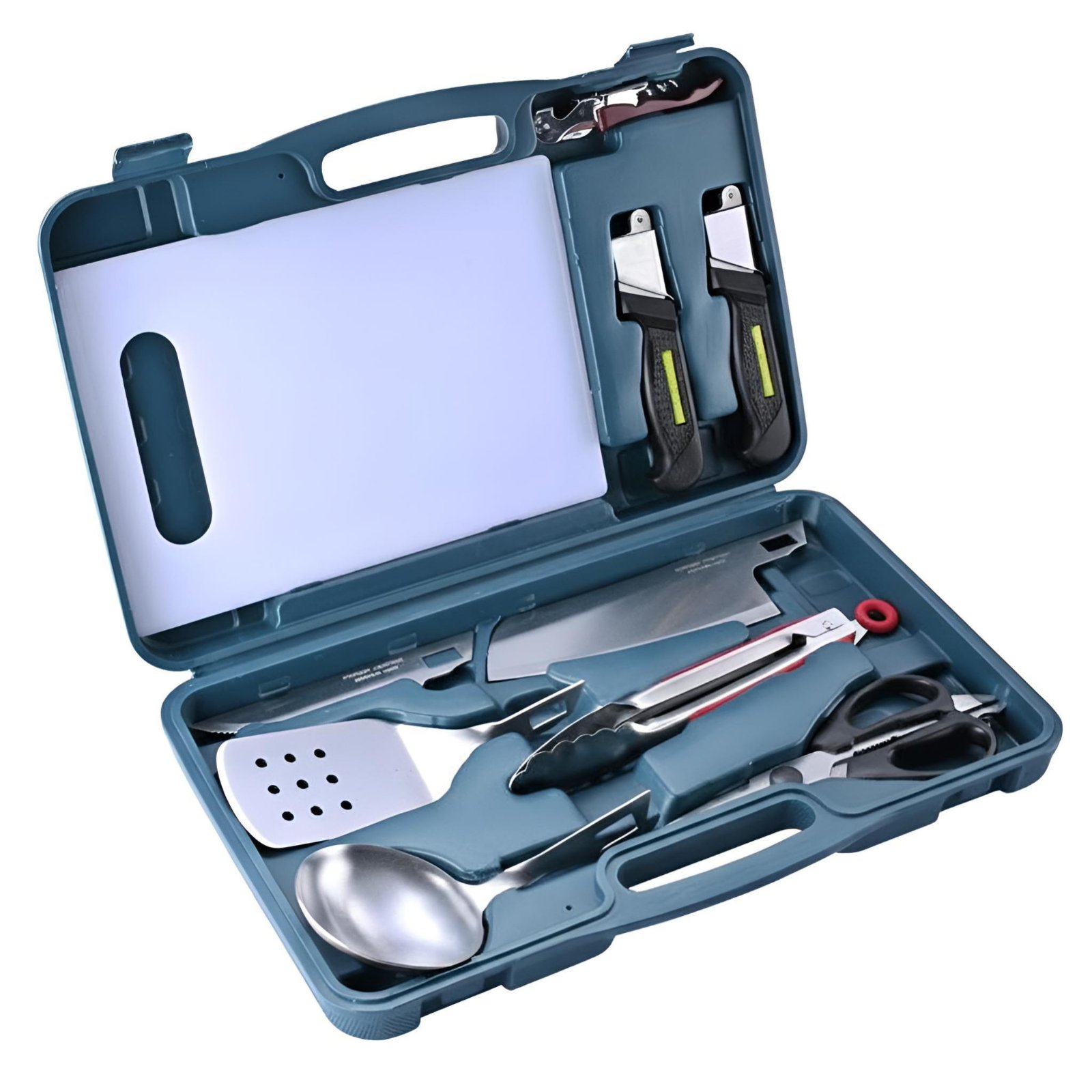 Набор столовых приборов для ул – обзор и цена Camping Cooking Kit Box