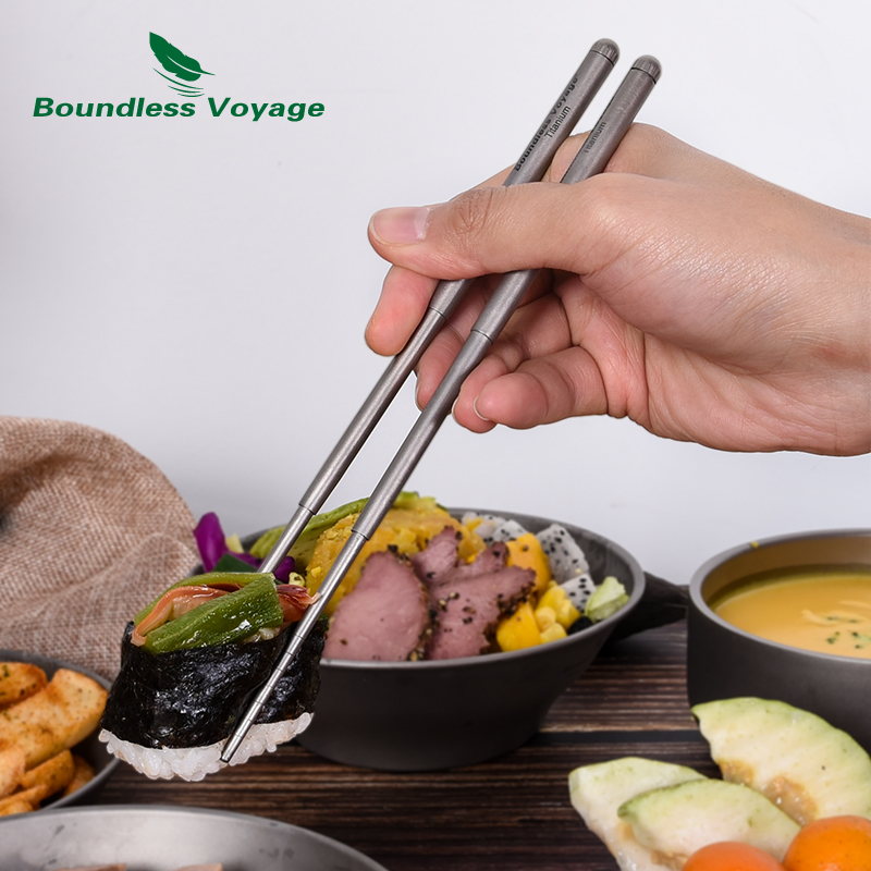 Титановые столовые приборы Bou – обзор и цена Camping Cooking And Cutlery Set