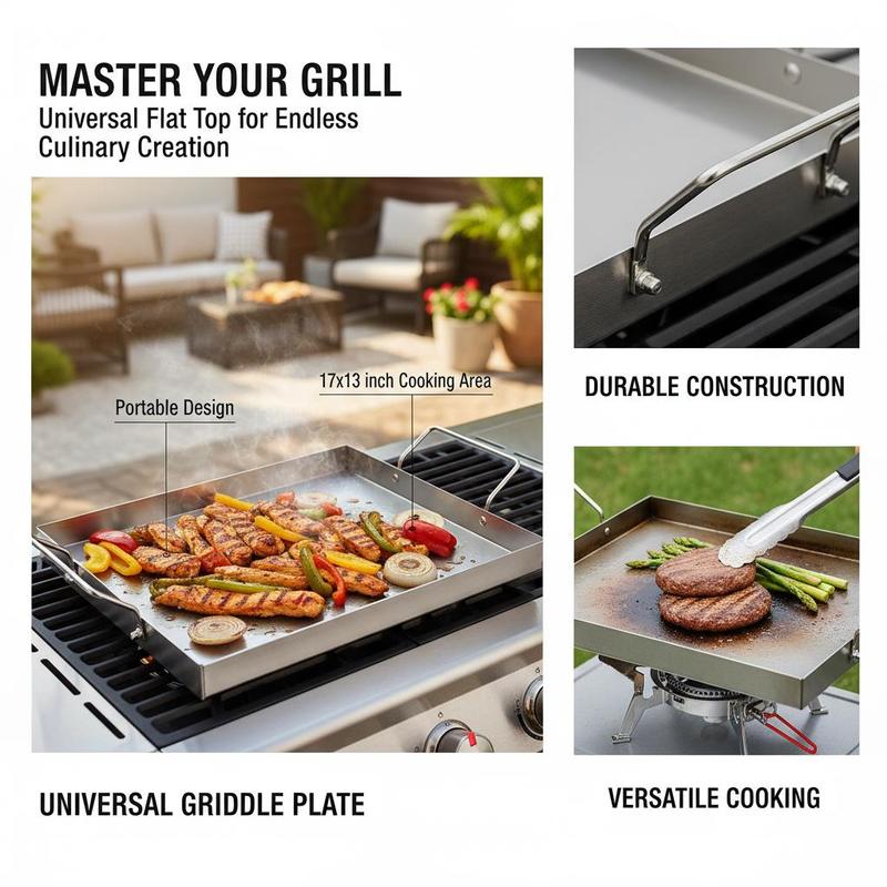 Прямоугольная плоская плита 17 – обзор и цена Camping Cooking Flat Top