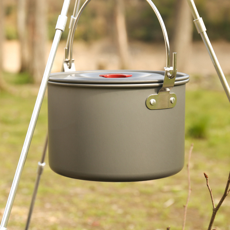 4-литровые подвесные котелки д – обзор и цена Camping Cooking Pot Tripod