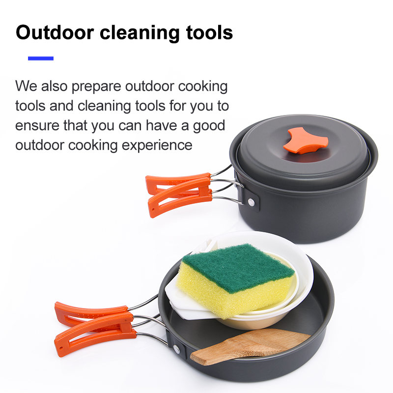 Набор посуды Widesea для кемпи – обзор и цена Camping Cooking And Cutlery Set