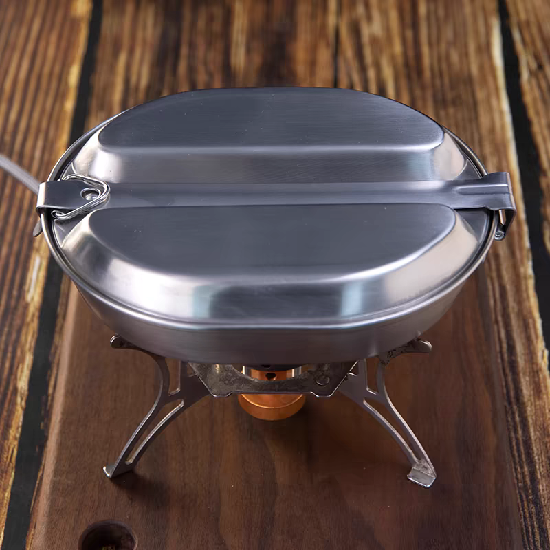 Набор для беспорядка в стиле м – обзор и цена Camping Cooking Kit Box