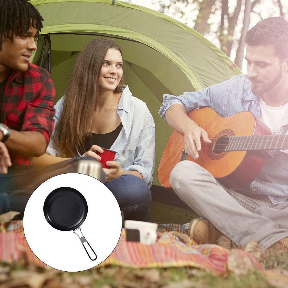 9-дюймовая сковорода с антипри – обзор и цена Camping Cooking Portable