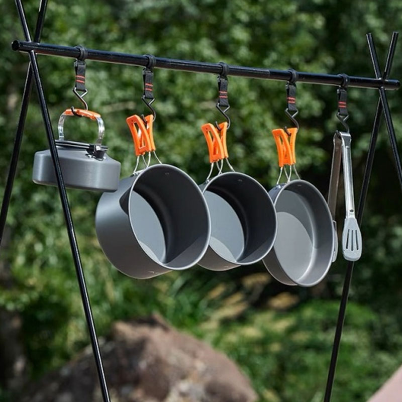 Набор походной посуды для приг – обзор и цена Camping Cooking Mess Kit