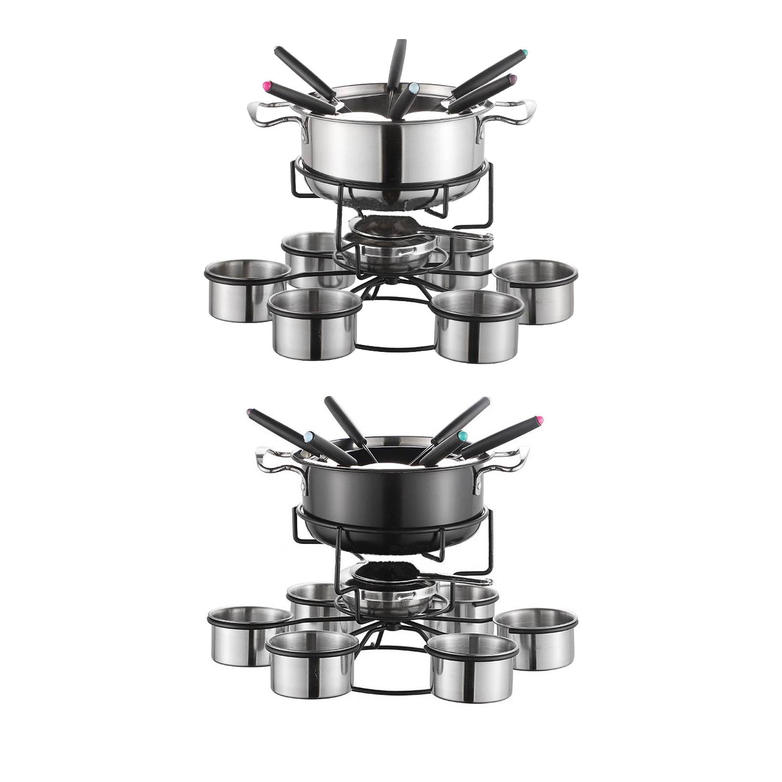 Набор для фондю: утолщенная мн – обзор и цена Camping Cooking Pot Stainless Steel