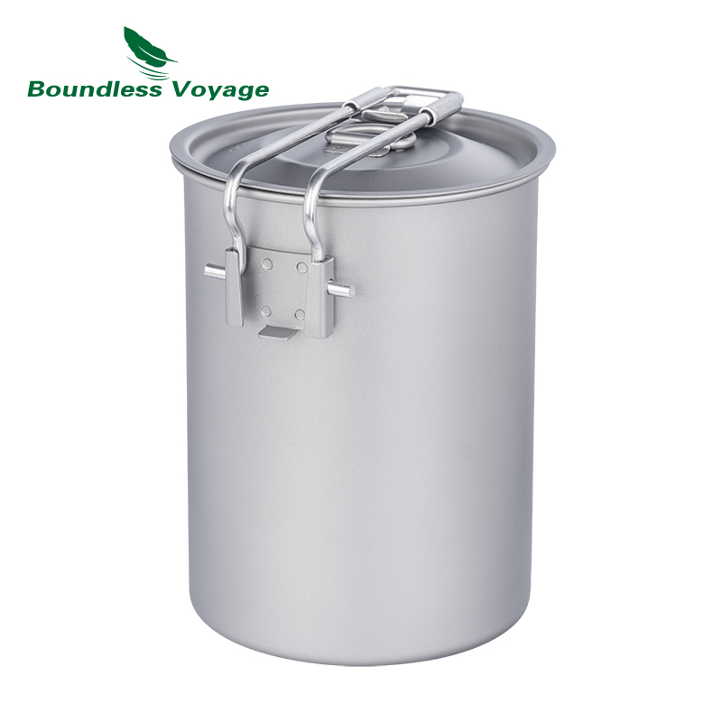 Титановая чашка Boundless Voya – обзор и цена Camping Cooking Pot Stainless Steel