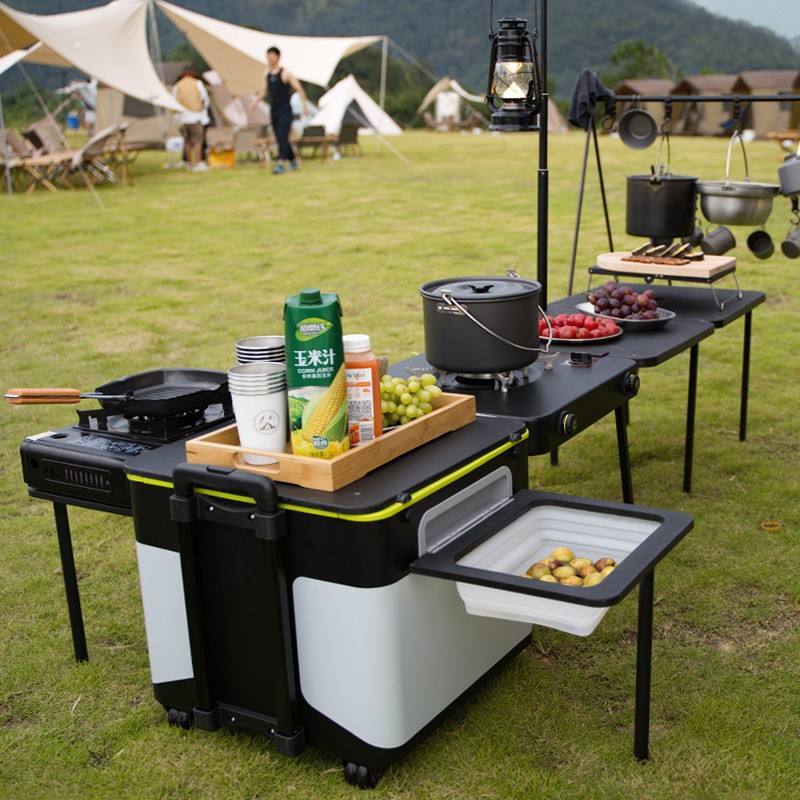 Многофункциональный интегриров – обзор и цена Camping Cooking Bench
