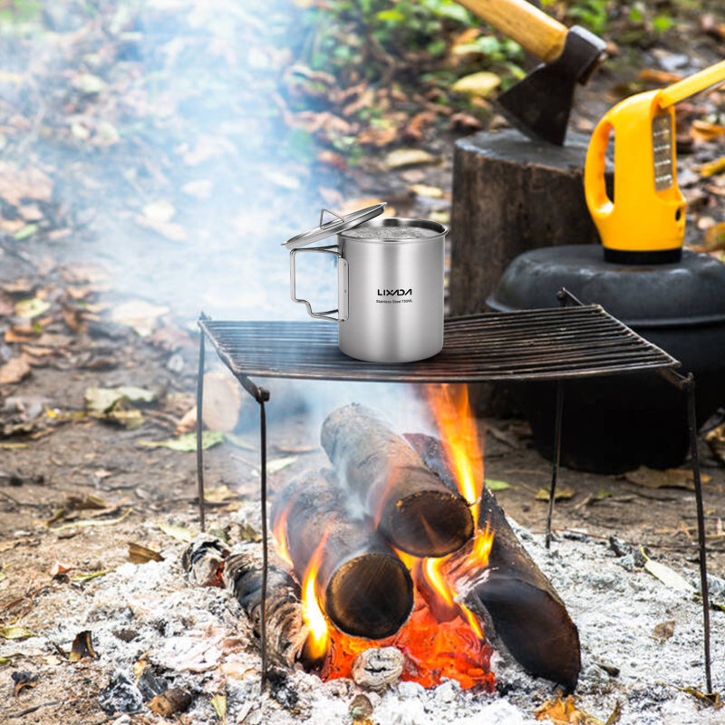 Чашка Lixada 750 мл, чашка для – обзор и цена Camping Cooking Mesh