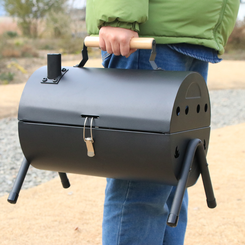 Портативный угольный гриль, не – обзор и цена Camping Cooking Portable
