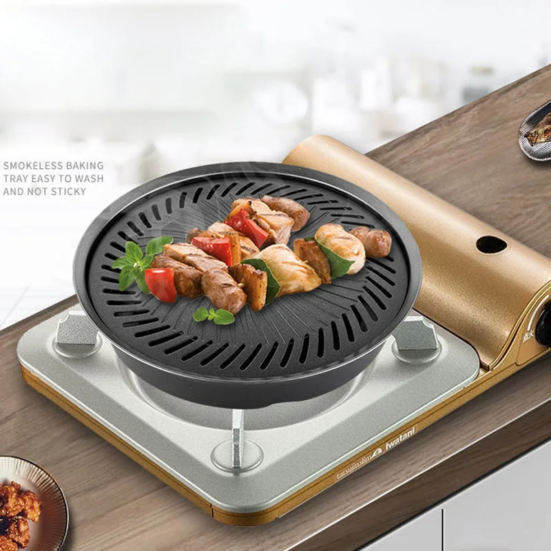Корейский антипригарный поднос – обзор и цена Camping Cooking Flat Top
