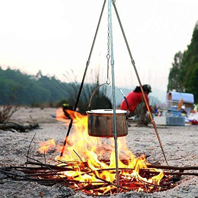 Открытый зимний кемпинг, штати – обзор и цена Camping Cooking Pot Tripod
